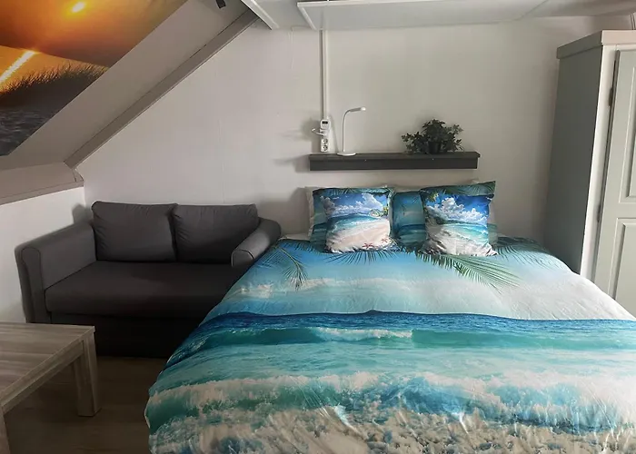 Studio vlak bij het strand